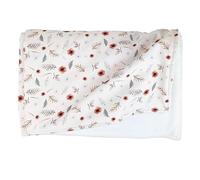 Cosamui Manta para bebé recién Nacido - Manta para Silla de Paseo - Exterior de algodón - Interior Ultra Suave - 100x75 cm (Petite)