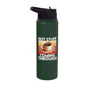 Cosas calientes que vienen a través del café Stainless Steel Insulated Water Bottle