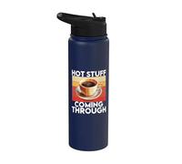 Cosas calientes que vienen a través del café Stainless Steel Insulated Water Bottle