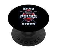 Cosas de Hockey niño o Zero Pucks Dado PopSockets PopGrip Adhesivo