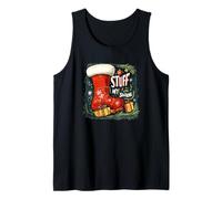 Cosas Divertidas mi discurso de Medias para Navidad traviesa Camiseta sin Mangas