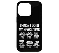 Cosas divertidas para amantes de las bicicletas eléctricas que hago en mi tiempo libre Bicicleta eléctrica Carcasa para iPhone 13 Pro