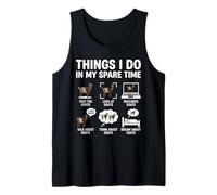 Cosas Divertidas Que Hago en mi Tiempo Libre Cabras Granja Animal Camiseta sin Mangas