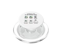 Cosas Divertidas Que Hago en mi Tiempo Libre Tractores Agricultura agrícola PopSockets PopGrip para MagSafe
