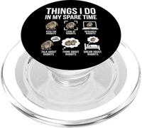 Cosas Divertidas Que Hago en mis Conejos de Tiempo Libre PopSockets PopGrip para MagSafe