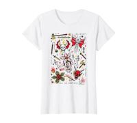 Cosas más extrañas Hellfire Club Camiseta, Mujer, Blanco, 3XL