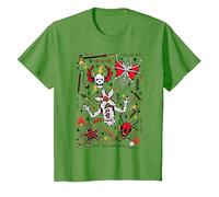 Cosas más extrañas Hellfire Club Camiseta, Niños, Hierba, 6 años