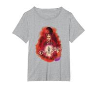 Cosas más extrañas MAX Hayfield Querido Billy Camiseta, Mujer Tallas Grandes, Gris Jaspeado, 2XL Grande