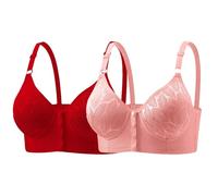 Cosas para mujer con botones en la parte delantera que son transpirables, cómodas y adecuadas para el pecho. Sujetador de maternidad mediano sin aros Camiseta de tirantes con sujetador integrado