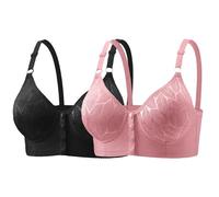 Cosas para mujer con botones en la parte delantera que son transpirables, cómodas y adecuadas para el pecho. Sujetador de maternidad mediano sin aros Camiseta de tirantes con sujetador integrado, azul