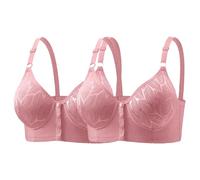 Cosas para mujer con botones en la parte delantera que son transpirables, cómodas y adecuadas para el pecho. Sujetador de maternidad mediano sin aros Camiseta de tirantes con sujetador integrado, Rojo