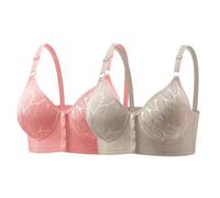 Cosas para mujer con botones en la parte delantera que son transpirables, cómodas y adecuadas para el pecho. Sujetador de maternidad mediano sin aros Camiseta de tirantes con sujetador integrado