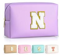 Cosas preppy de Topeast Linda bolsa de maquillaje Cosmtica Pequea bolso de viaje de viaje Bolsas de bobina de cumpleaos para mam Mom Propina Amig