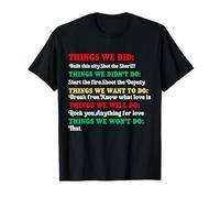 Cosas Que construimos Esta Ciudad dispararon al Sheriff Start Camiseta