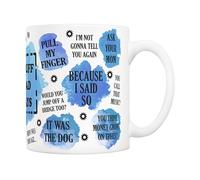 Cosas Que Dice Papá - Lo Mejor Para Papás, Padres Y Padres - Humorístico Taza Porcelana Taza De Café Cerámica Tazas Para Oficina Leche Capuchino 330Ml