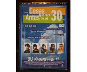 Cosas que hacer antes de los 30 [DVD]