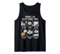 Cosas Que Hacer en mi Tiempo Libre Monedas Monedas Camiseta sin Mangas