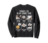Cosas Que Hacer en mi Tiempo Libre Monedas Monedas Sudadera
