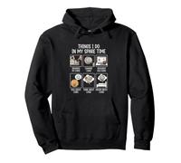 Cosas Que Hacer en mi Tiempo Libre Monedas Monedas Sudadera con Capucha