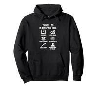 Cosas Que Hago en mi Tiempo Libre 3D Printing Maker Entusiasta Sudadera con Capucha