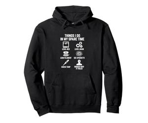 Cosas Que Hago en mi Tiempo Libre 3D Printing Maker Entusiasta Sudadera con Capucha