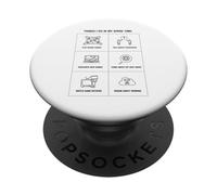 Cosas Que Hago en mi Tiempo Libre - Amante de los Juegos de Mesa PopSockets PopGrip Adhesivo