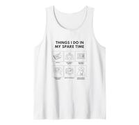 Cosas Que Hago en mi Tiempo Libre - Amante del Arte Camiseta sin Mangas