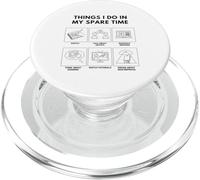 Cosas Que Hago en mi Tiempo Libre - Amante del Arte PopSockets PopGrip para MagSafe