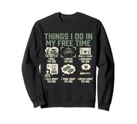 Cosas Que Hago en mi Tiempo Libre BBQ Smoker Grill Sudadera