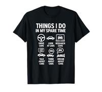 Cosas que hago en mi tiempo libre - Car Guy Muscle Car Lover Camiseta