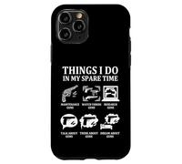 Cosas Que Hago en mi Tiempo Libre Divertido Amante de Las Armas papá Entusiasta Carcasa para iPhone 11 Pro