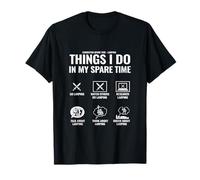 Cosas Que Hago en mi Tiempo Libre Divertido Amante de Las Hormigas Naturaleza Nerd Camiseta