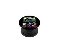 Cosas Que Hago en mi Tiempo Libre Divertido Pescador Pescador Amante PopSockets PopGrip Adhesivo