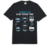 Cosas Que Hago en mi Tiempo Libre Entusiasta de la natación Funny Swim Comfort Colors Adult Heavyweight T-Shirt