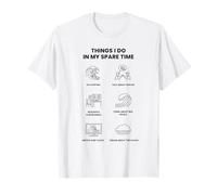 Cosas Que Hago en mi Tiempo Libre - Entusiasta del Surf Camiseta