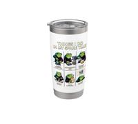 Cosas que hago en mi tiempo libre Especialidad Barista Coffee Frog Vaso térmico de acero inoxidable de doble pared