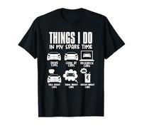 Cosas Que Hago en mi Tiempo Libre Funny Carguy Mechanic Camiseta