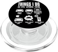 Cosas Que Hago en mi Tiempo Libre Funny Carguy Mechanic PopSockets PopGrip para MagSafe