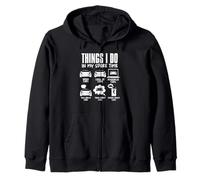Cosas Que Hago en mi Tiempo Libre Funny Carguy Mechanic Sudadera con Capucha