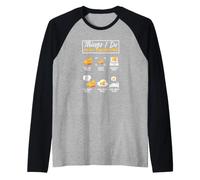 Cosas Que Hago en mi Tiempo Libre Funny Duck Lover Camiseta Manga Raglan