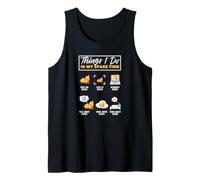 Cosas Que Hago en mi Tiempo Libre Funny Duck Lover Camiseta sin Mangas