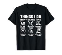Cosas Que Hago en mi Tiempo Libre Funny Taiko Baterista Camiseta
