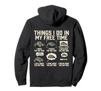 Cosas Que Hago en mi Tiempo Libre Hot Rod Garage Sudadera con Capucha