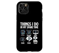 Cosas Que Hago en mi Tiempo Libre - Impresora 3D Geek de impresión 3D Carcasa para iPhone 11 Pro