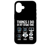 Cosas Que Hago en mi Tiempo Libre - Impresora 3D Geek de impresión 3D Carcasa para iPhone 16