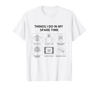 Cosas Que Hago en mi Tiempo Libre - Knitting Lover Camiseta