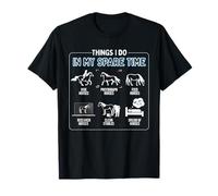 Cosas que hago en mi tiempo libre - Montar a caballo Camiseta