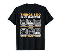 Cosas Que Hago en mi Tiempo Libre Química química Camiseta
