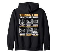 Cosas Que Hago en mi Tiempo Libre Química química Sudadera con Capucha