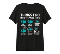 Cosas Que Hago en mi Tiempo Libre Realidad Virtual VR Gaming Camiseta Premium